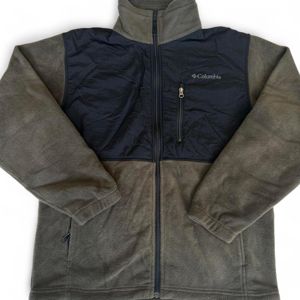 Columbia Men's Jacket - Black and Olive